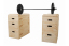 Pivot Fitness PM250 Jerk Block Set En Bois