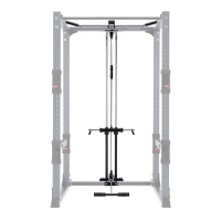 BodyCraft F431 Lat Pull and Low Pulley section for Power Rack