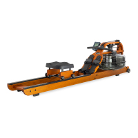 Fluid Rower Viking 3 V + SPH Roeitrainer