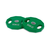 10 kg Rubber Olympic Plate Set