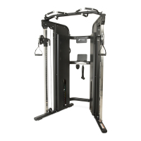 Newton Fitness FTS-800 Functional Trainer Cable Machine - Dual Adjustable Pulley met 2 × 90 kg Weight Stack (180 kg totaal)
