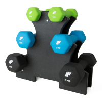 Newton Fitness Neoprene Dumbbell Set 12 kg