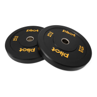Pivot Fitness Pro Training Bumper Plates 15 kg Set