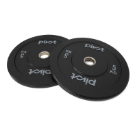 Pivot Fitness Pro Training Bumper Plates 5 kg Set
